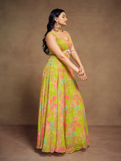 Georgette Designer Gown