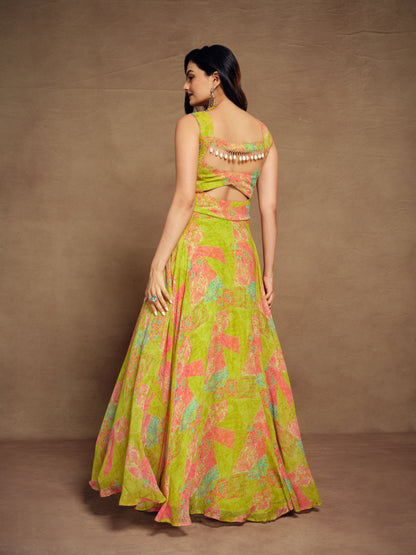 Georgette Designer Gown