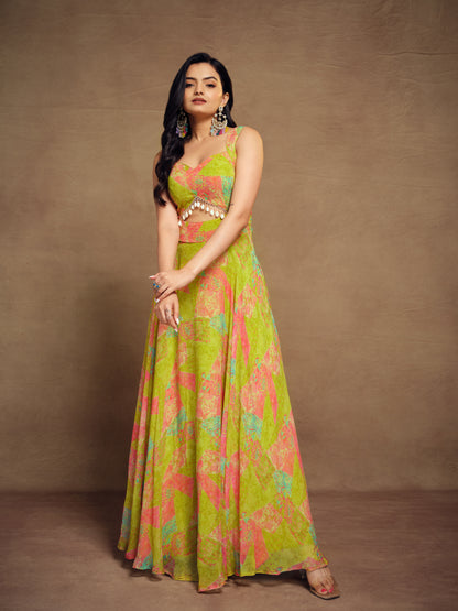 Georgette Designer Gown