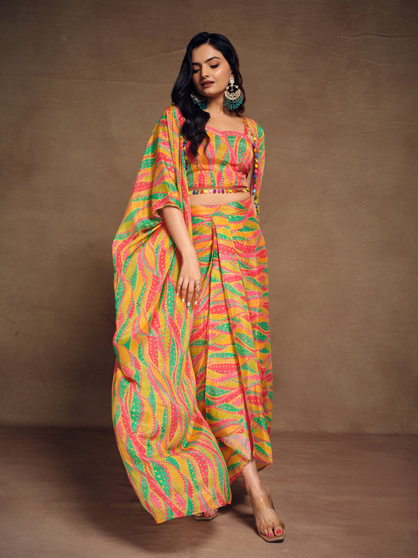 Chinnon Silk Designer Co-ord Set