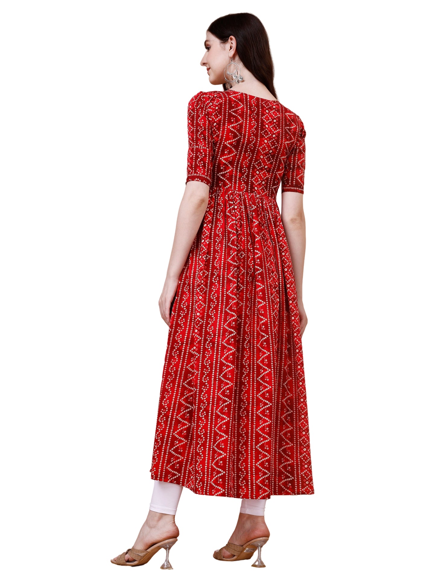 Readymade Long Printed Kurti