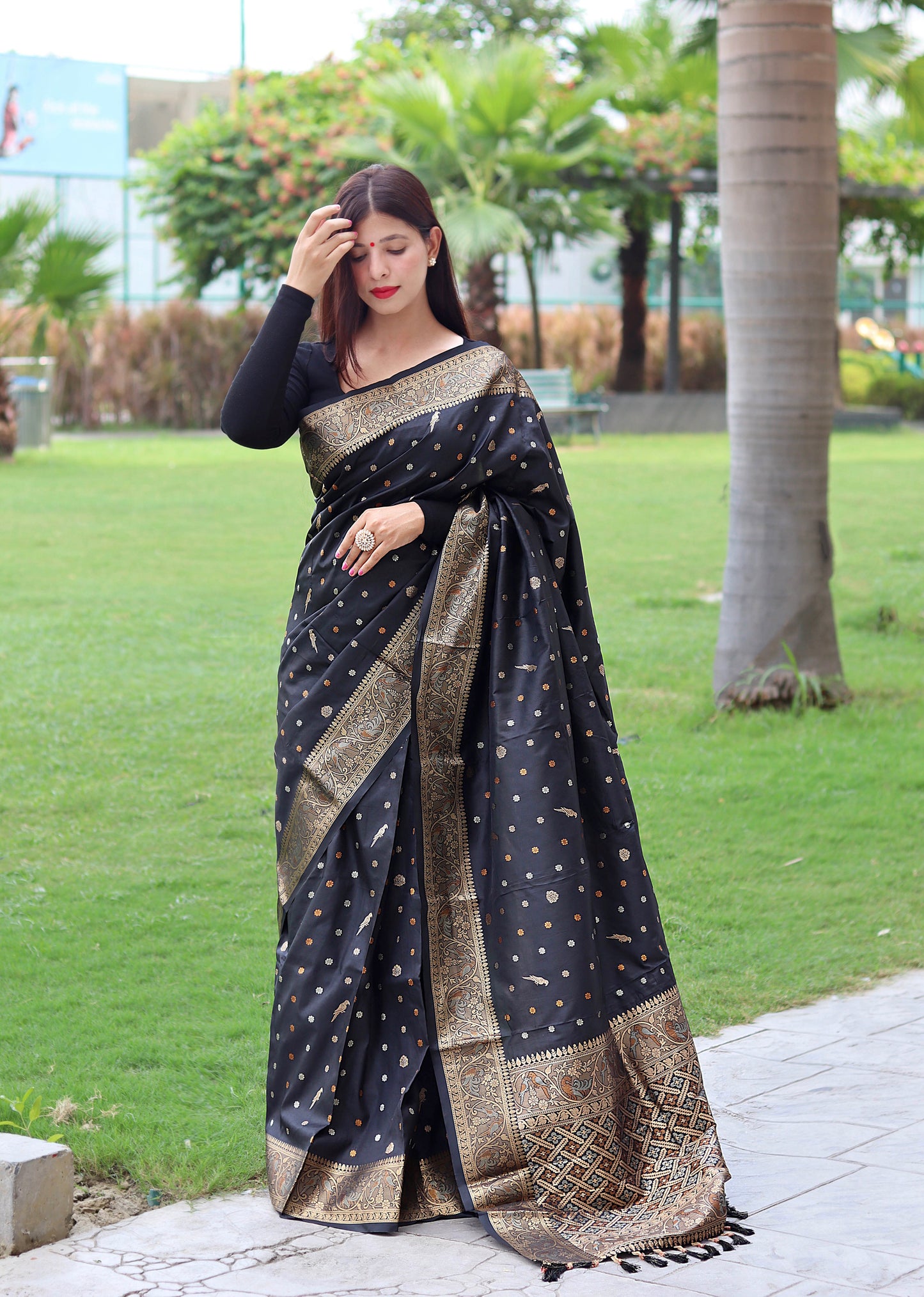 Party Wear Silk Saree