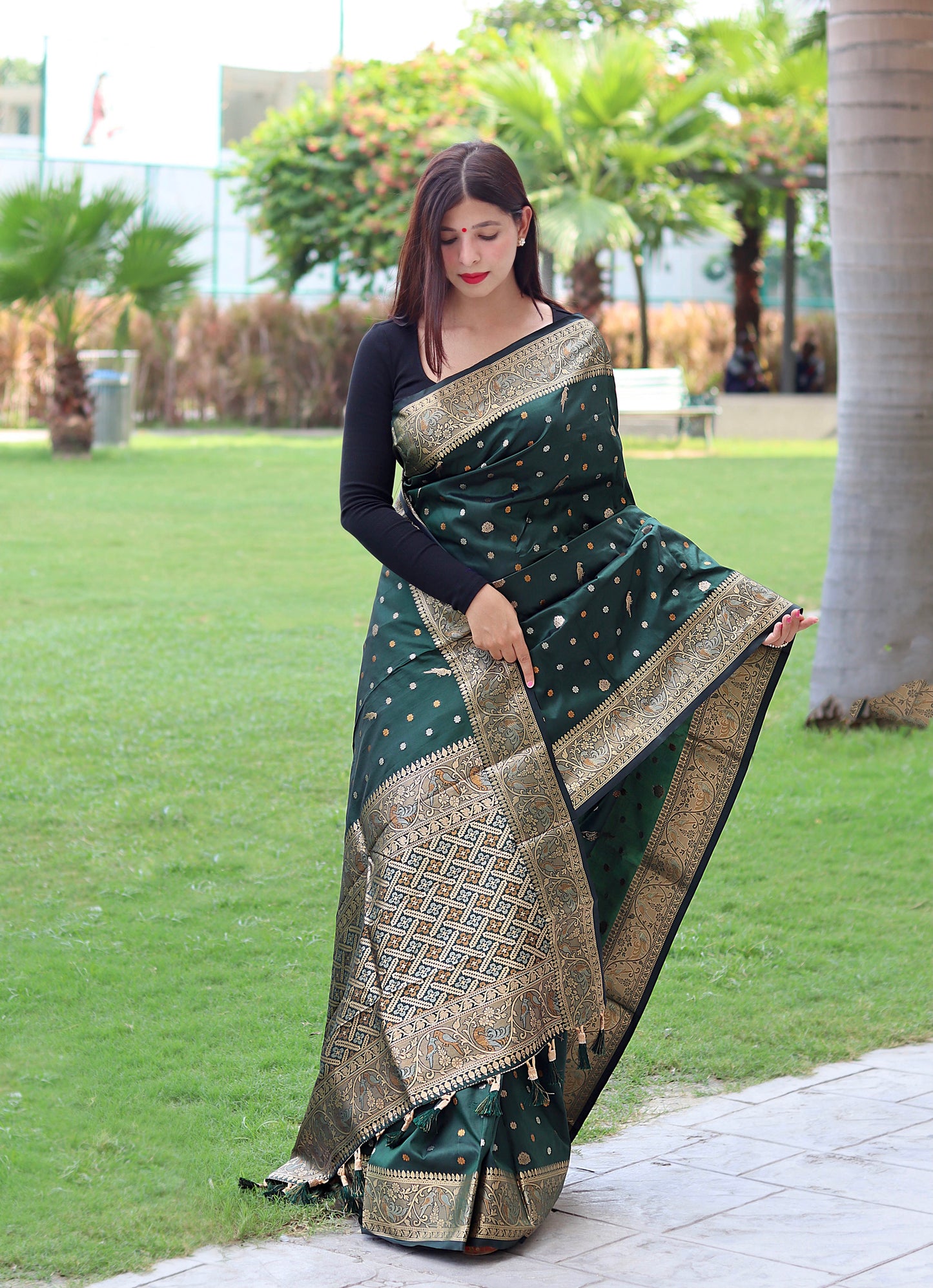 Party Wear Silk Saree