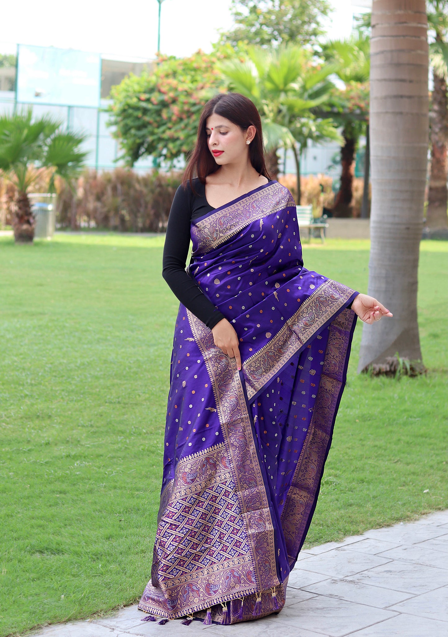 Party Wear Silk Saree