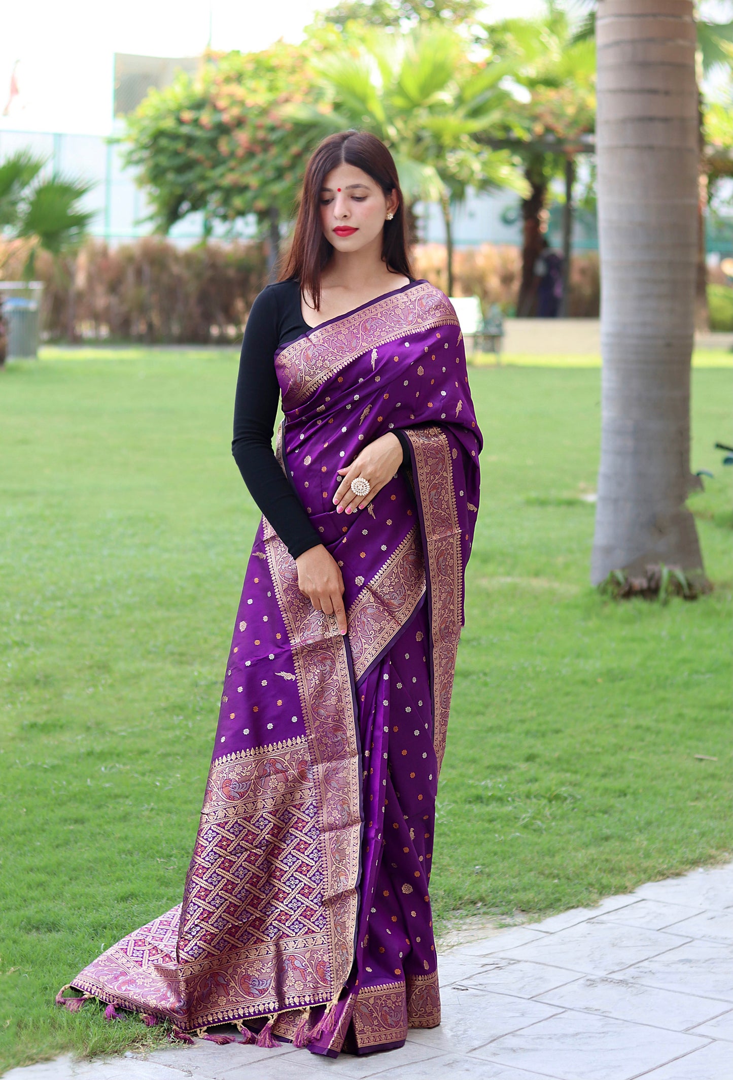 Party Wear Silk Saree