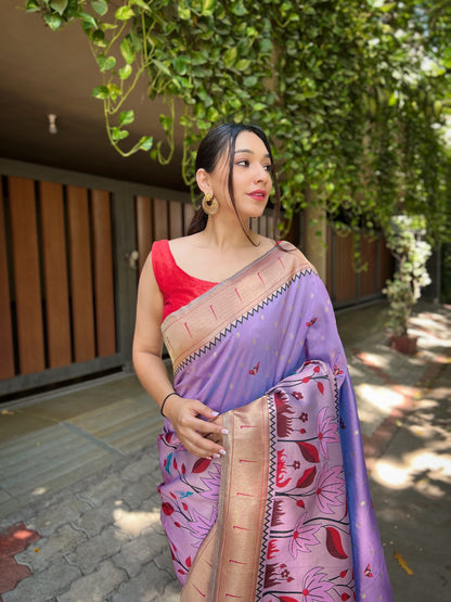 Silk Weaving Party Wear Saree