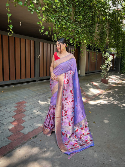 Silk Weaving Party Wear Saree