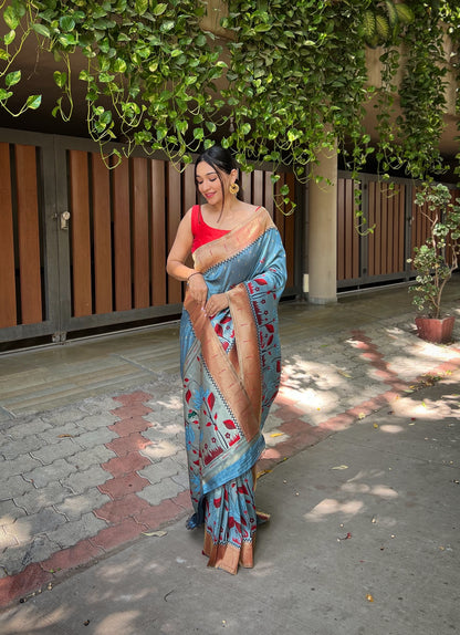 Silk Weaving Party Wear Saree