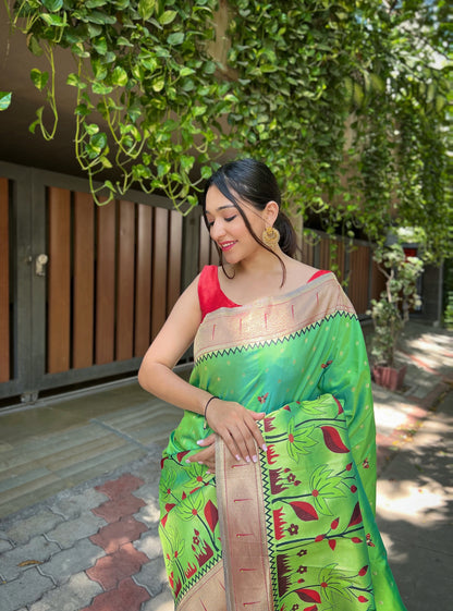 Silk Weaving Party Wear Saree