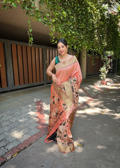 Silk Weaving Party Wear Saree