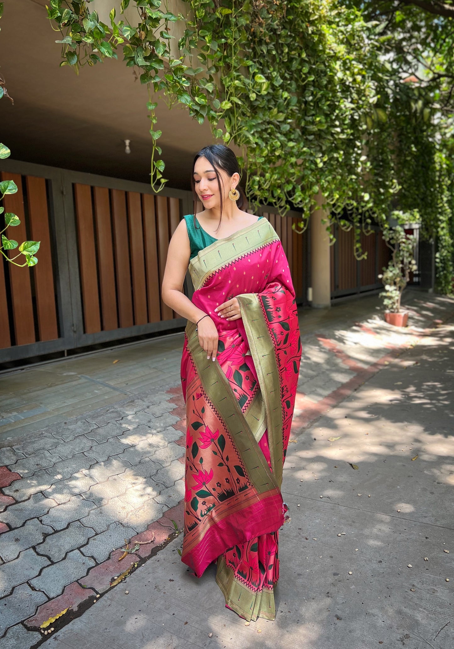 Silk Weaving Party Wear Saree