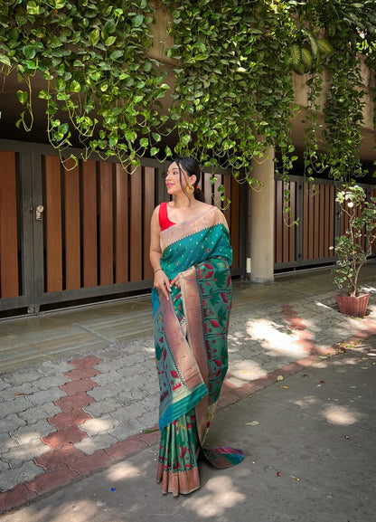 Silk Weaving Party Wear Saree