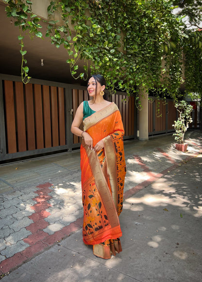 Silk Weaving Party Wear Saree