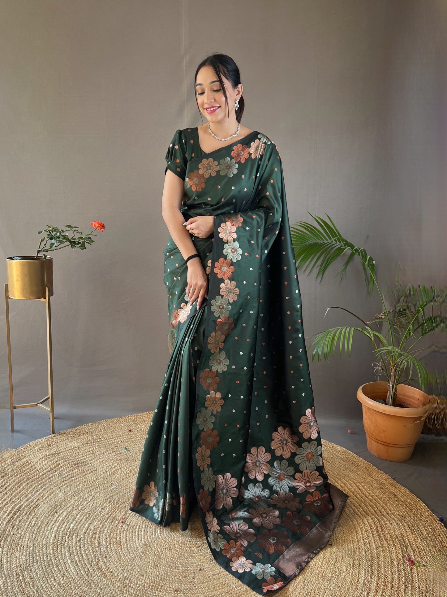 Beautiful Silk Party Wear Saree