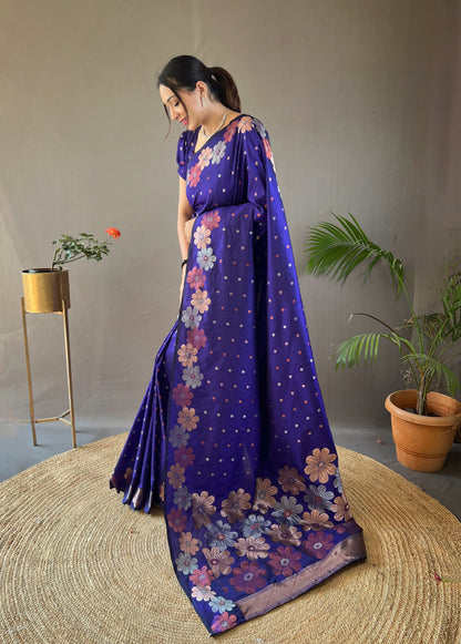 Beautiful Silk Party Wear Saree