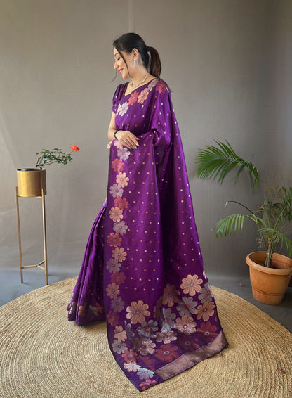 Beautiful Silk Party Wear Saree