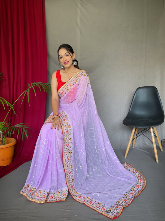 Weaving Party Wear Silk Sarees