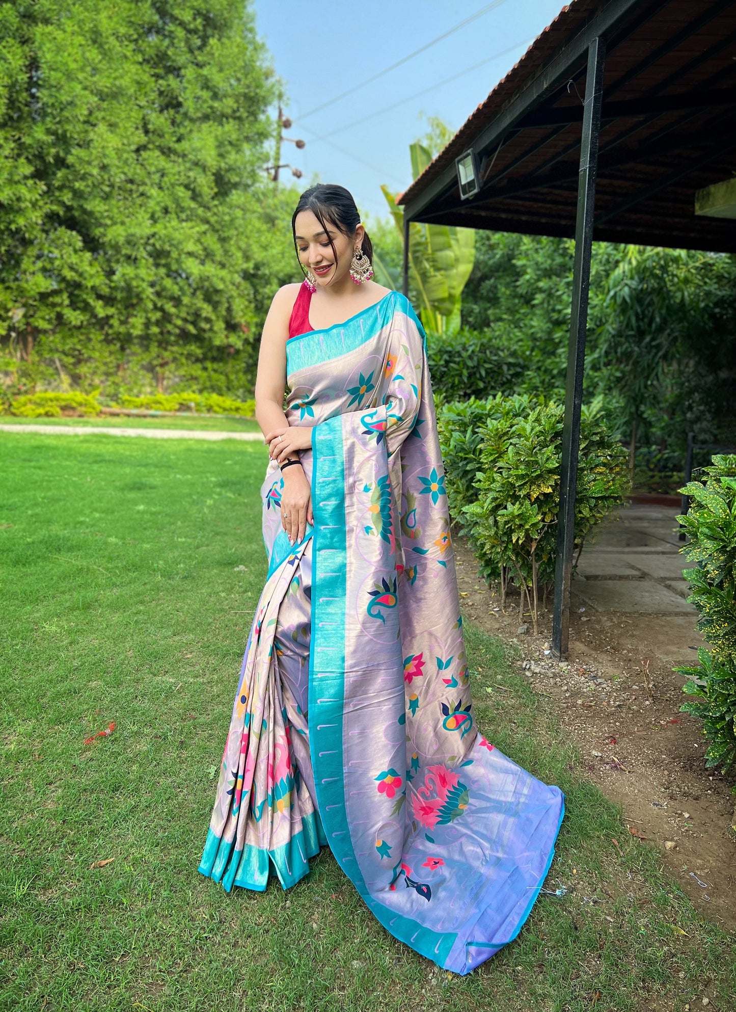 Regal Silk Sarees for Party Glamour