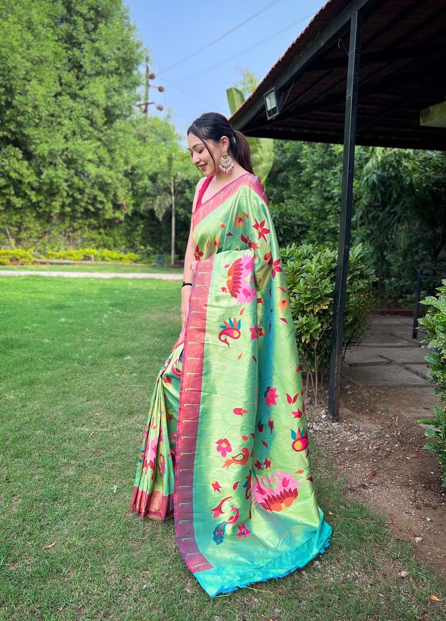 Regal Silk Sarees for Party Glamour