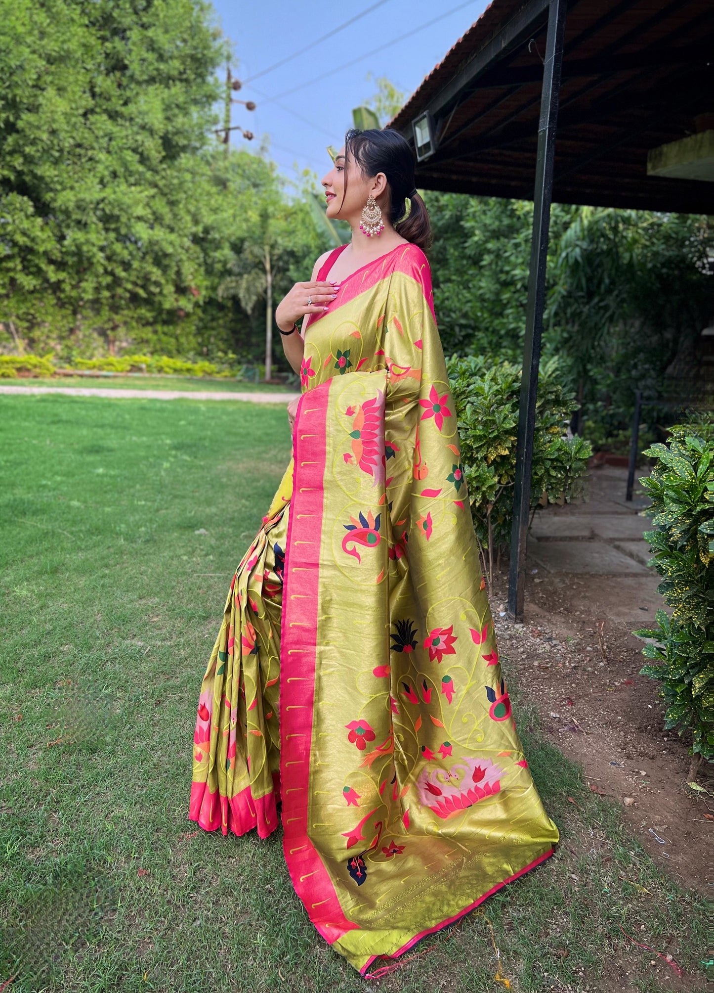 Regal Silk Sarees for Party Glamour