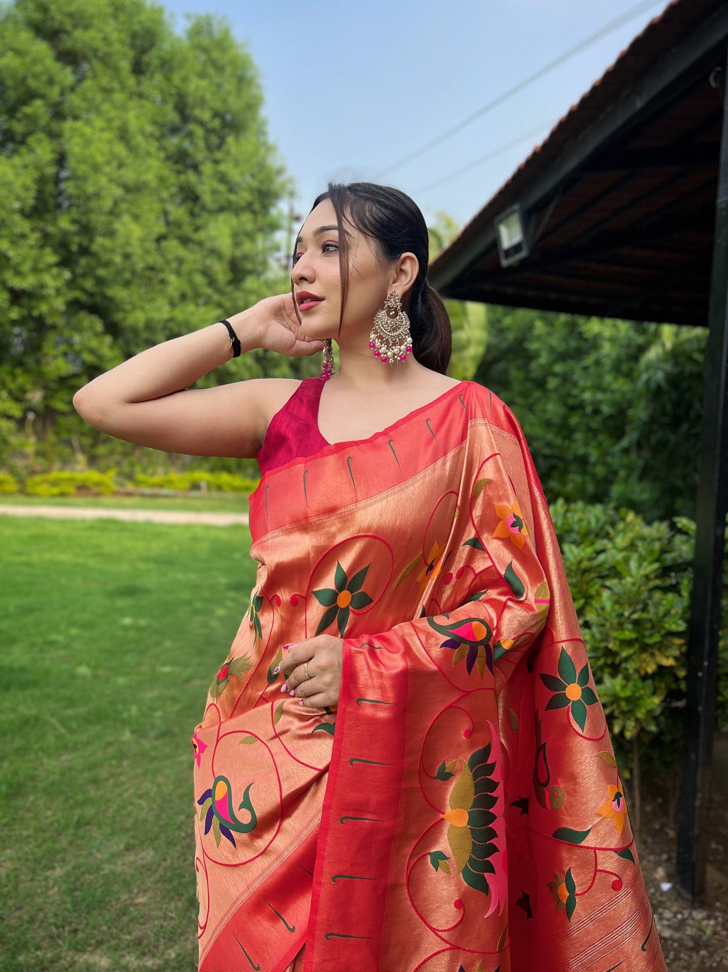 Regal Silk Sarees for Party Glamour