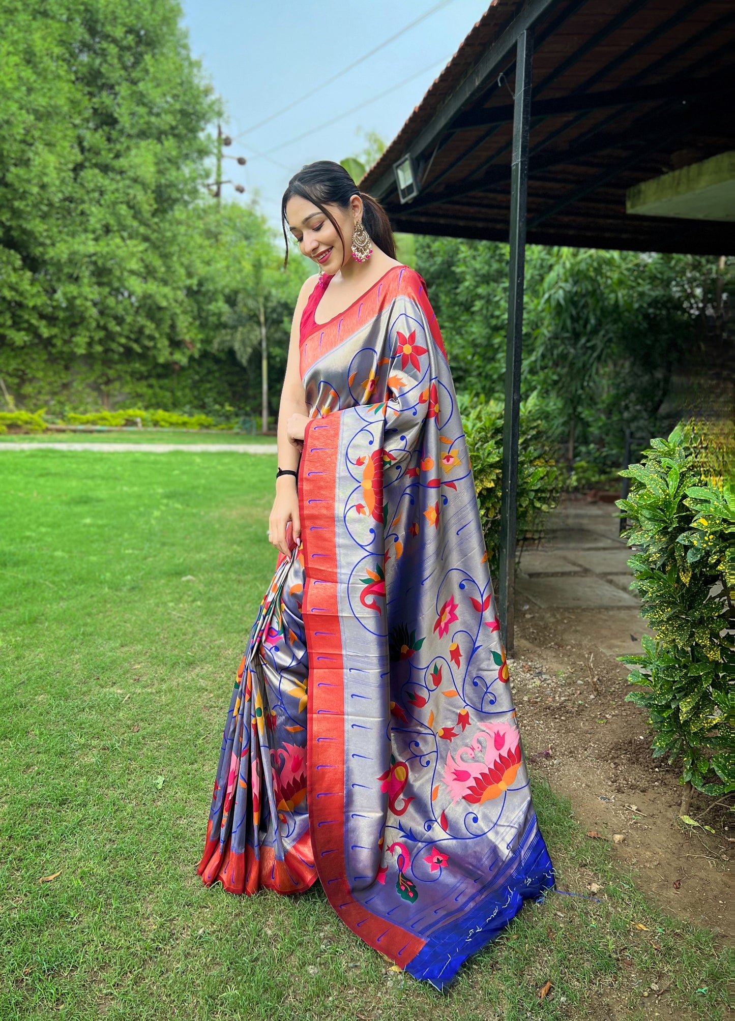 Regal Silk Sarees for Party Glamour