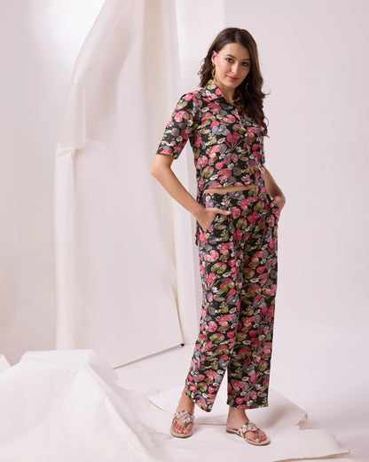 Designer Cotton Floral Printed Co-Ord Set