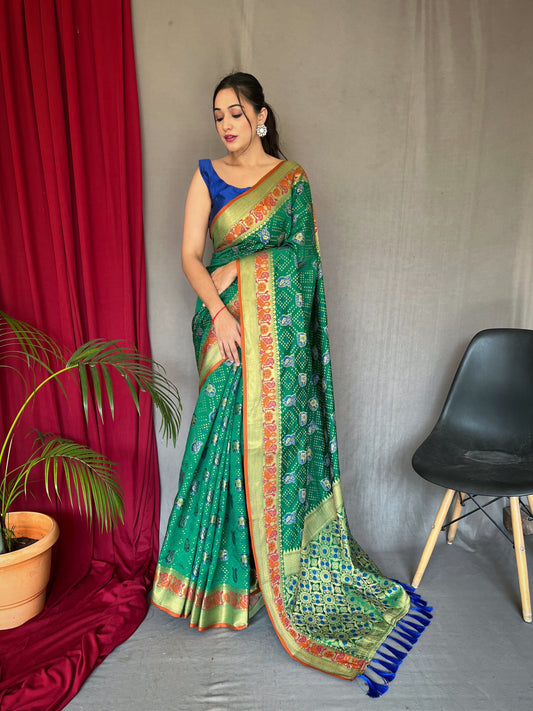 Festive Party Wear Silk Sarees