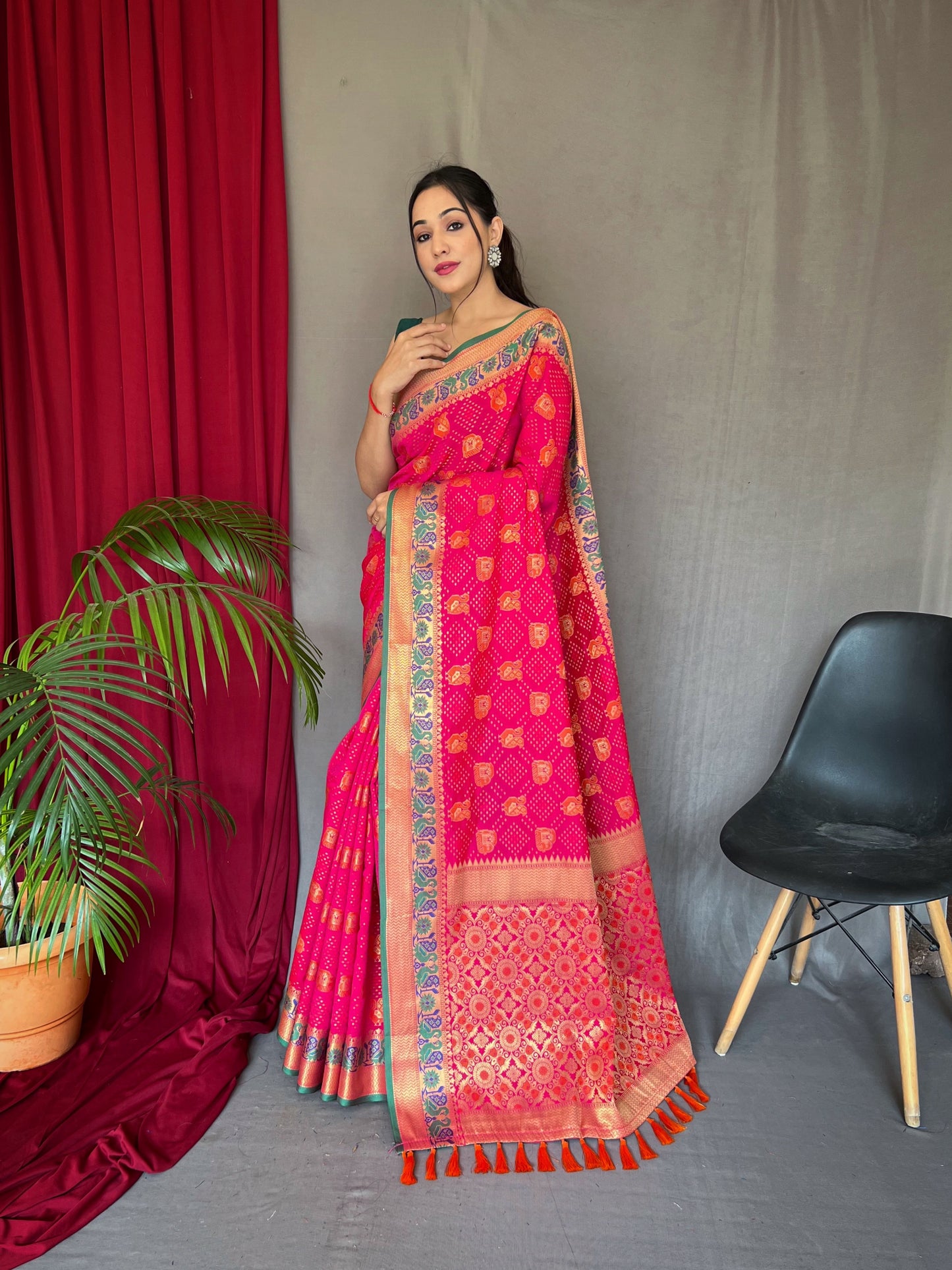 Festive Party Wear Silk Sarees