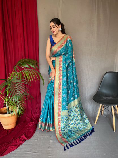 Festive Party Wear Silk Sarees