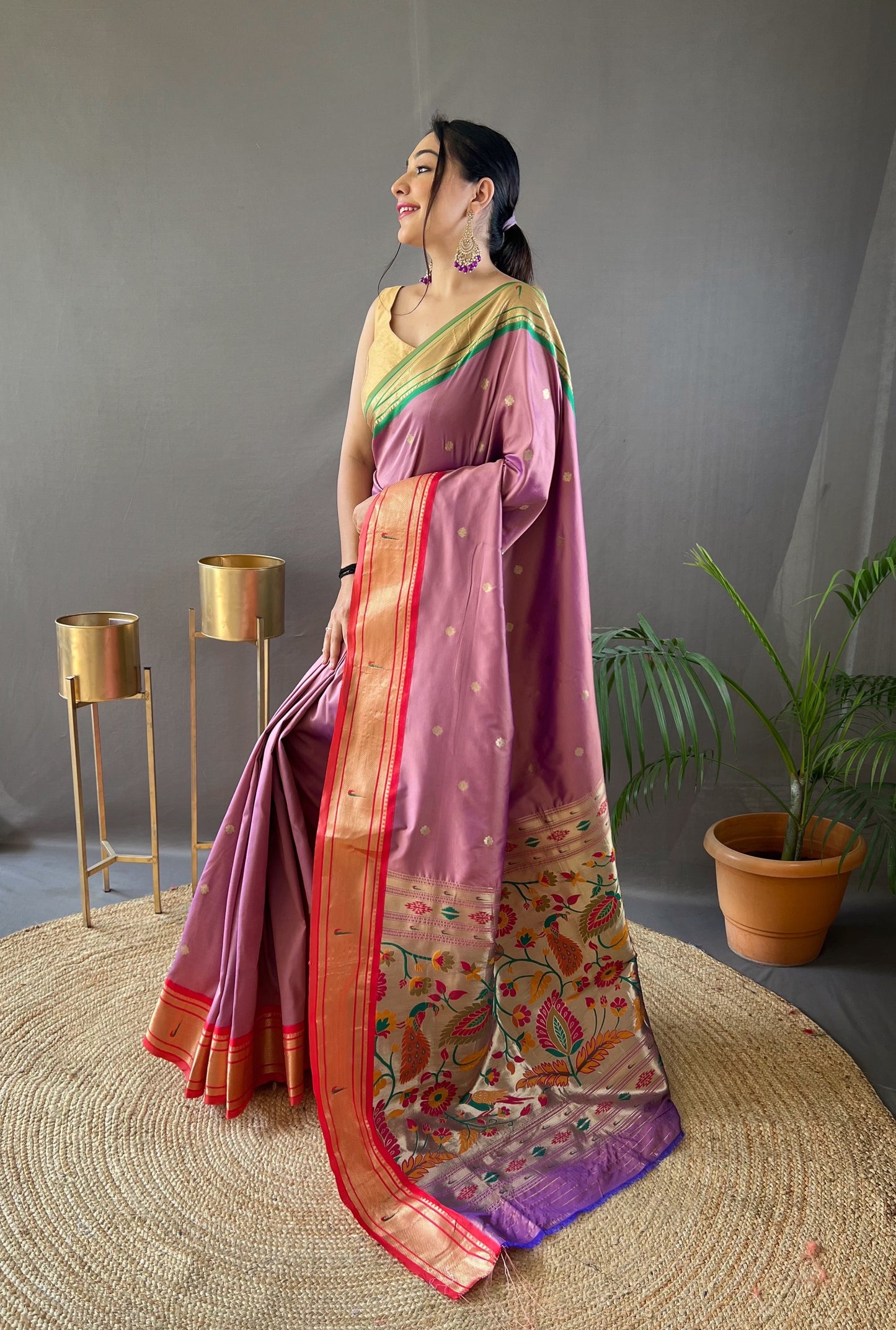 Dazzling Silk Sarees for the Party Circuit