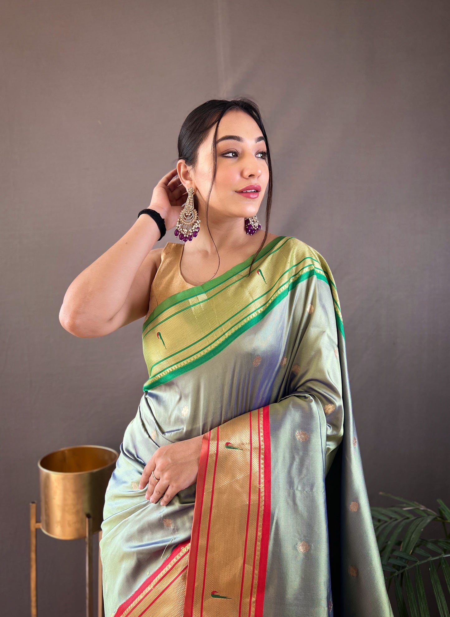 Dazzling Silk Sarees for the Party Circuit