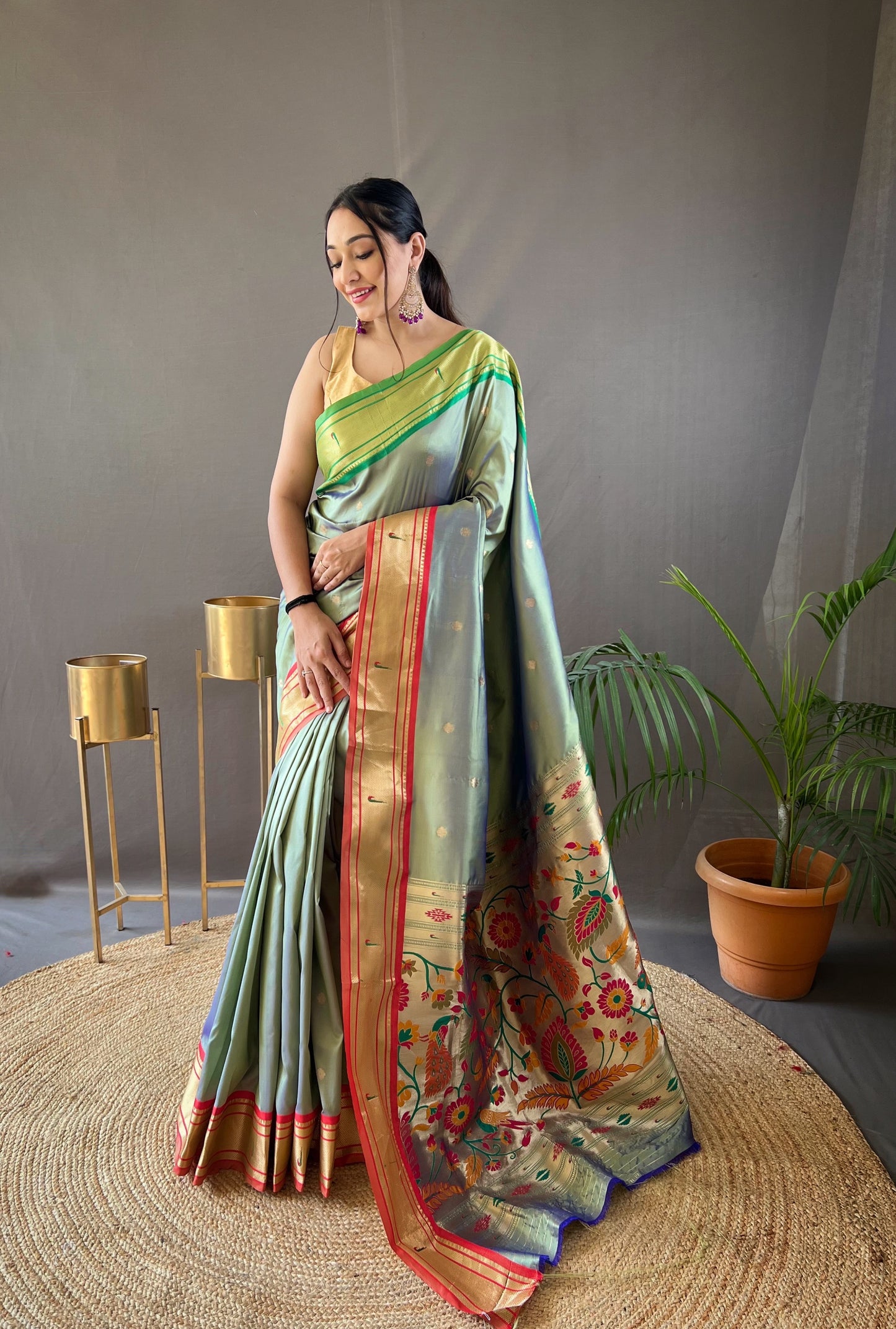 Dazzling Silk Sarees for the Party Circuit