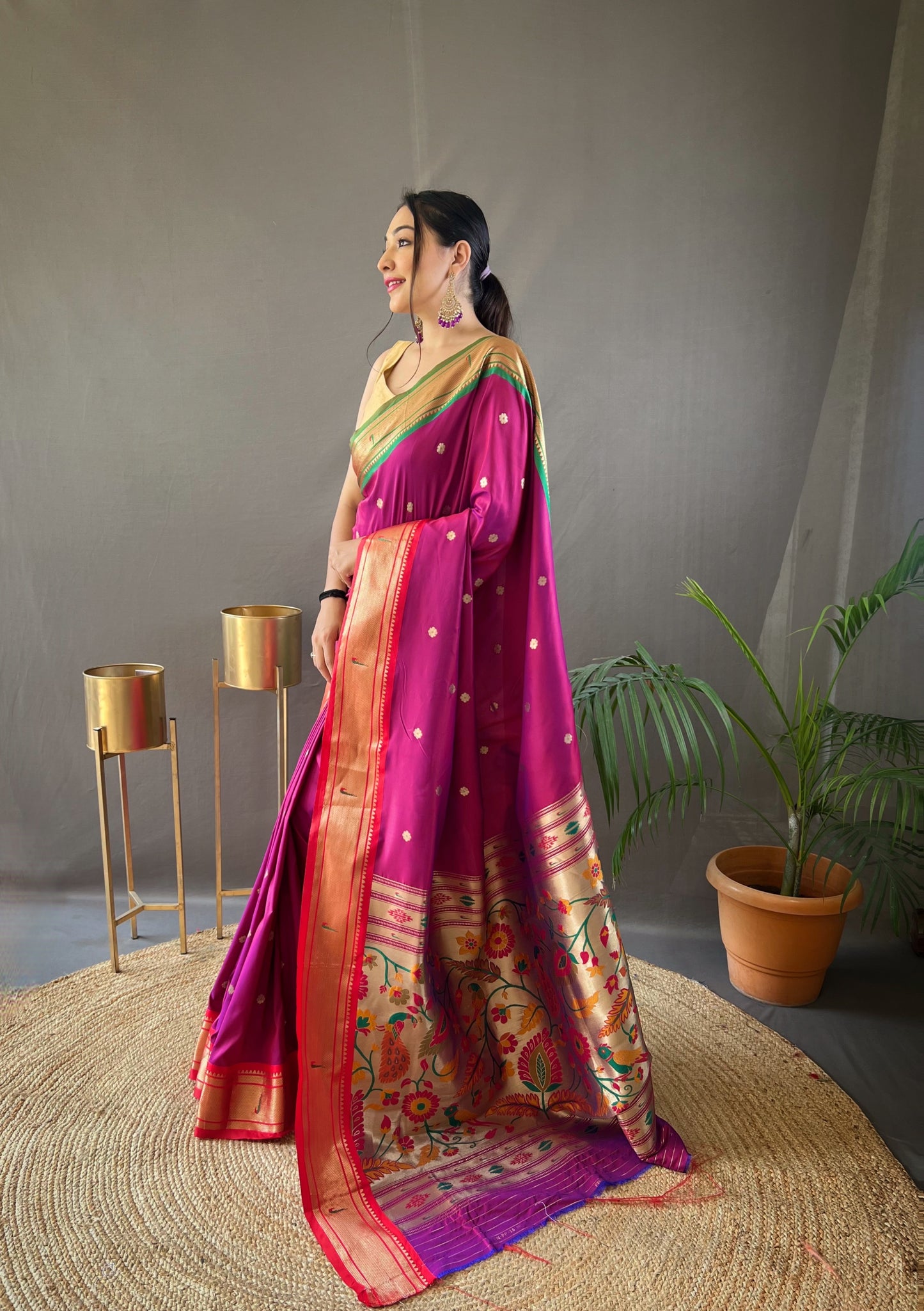 Dazzling Silk Sarees for the Party Circuit