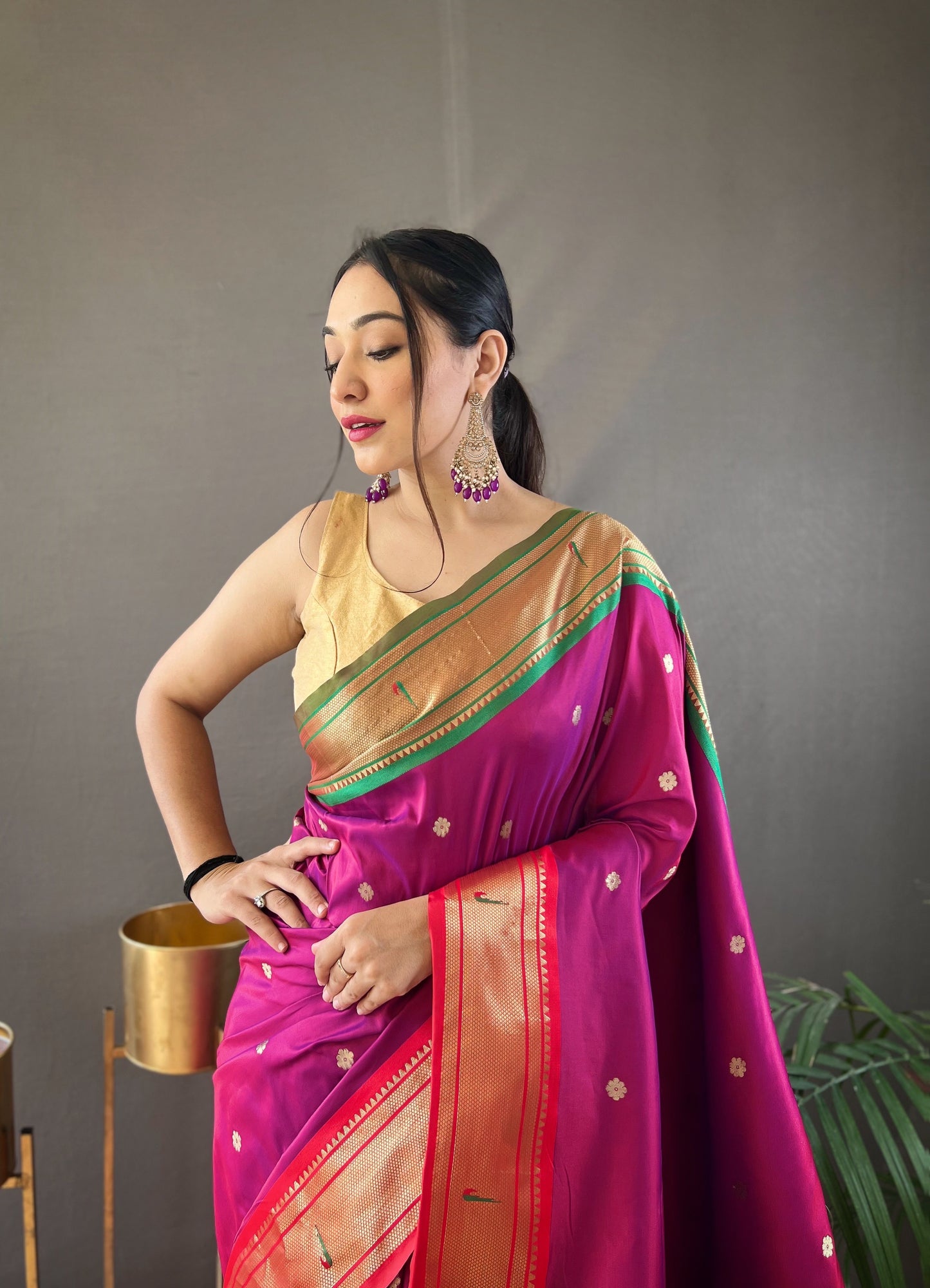 Dazzling Silk Sarees for the Party Circuit