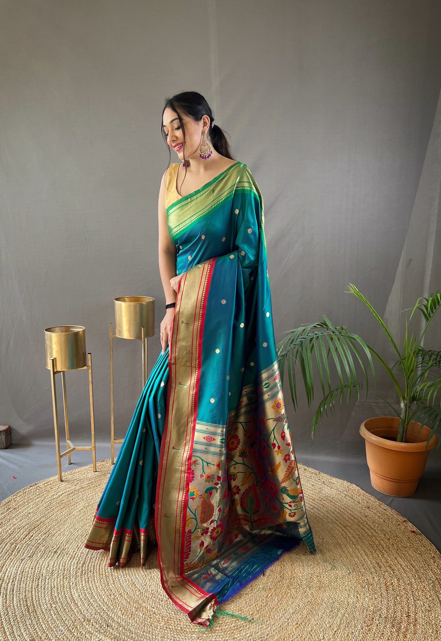 Dazzling Silk Sarees for the Party Circuit