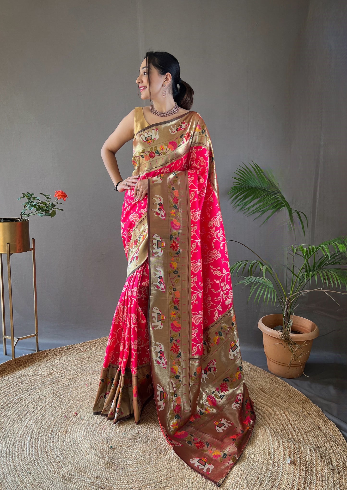 Stunning Silk Sarees For Party