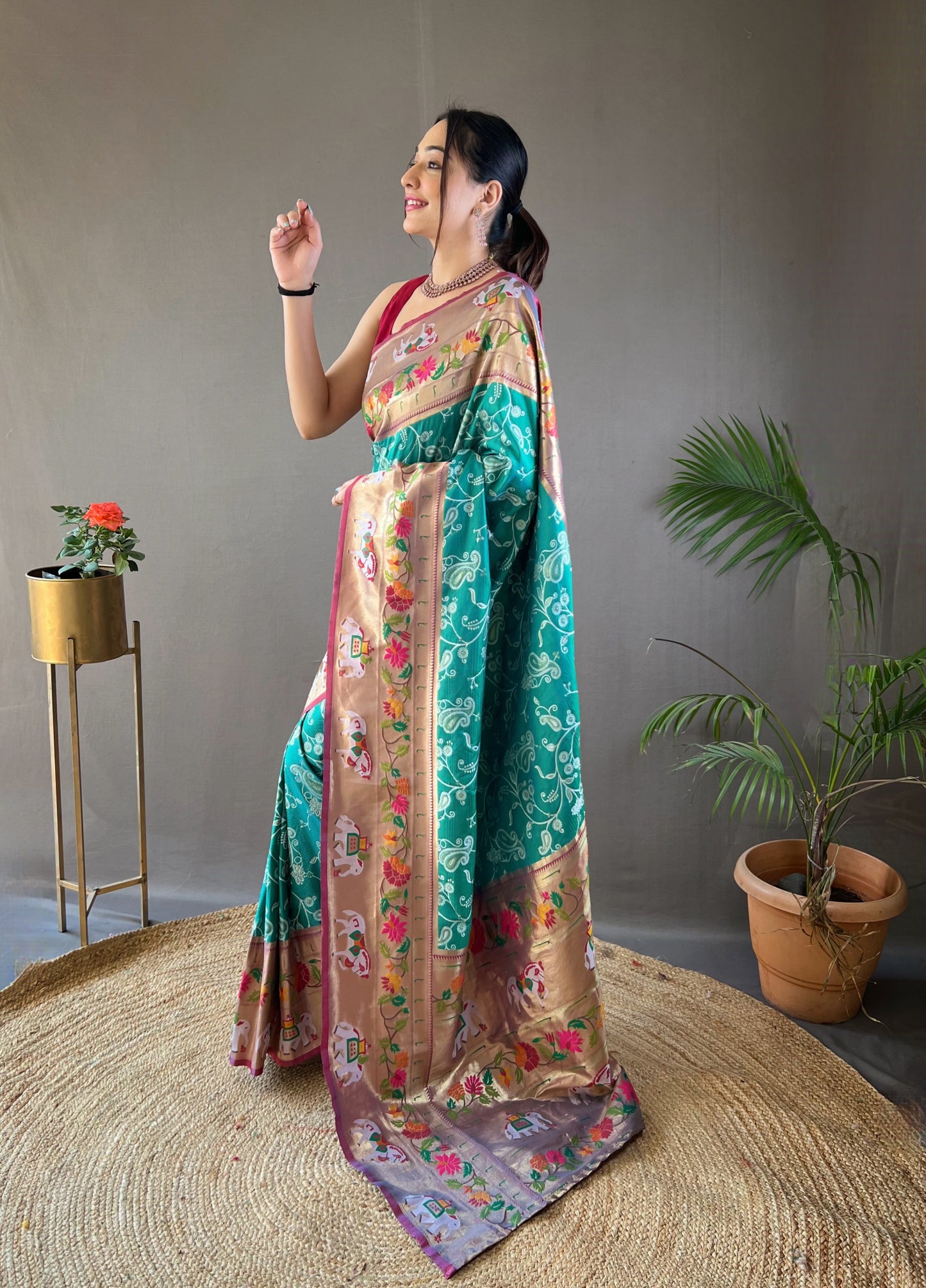 Stunning Silk Sarees For Party