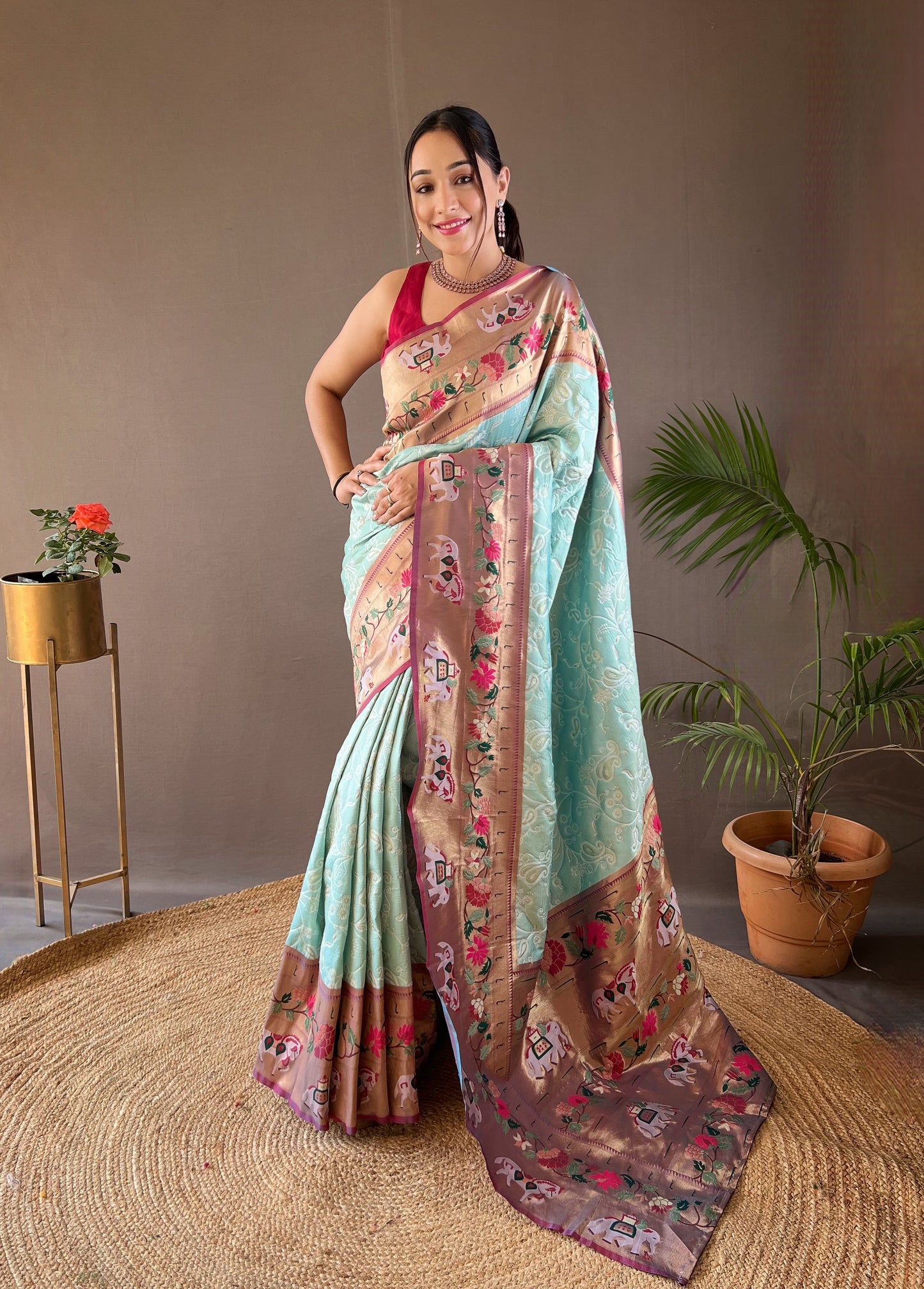 Stunning Silk Sarees For Party