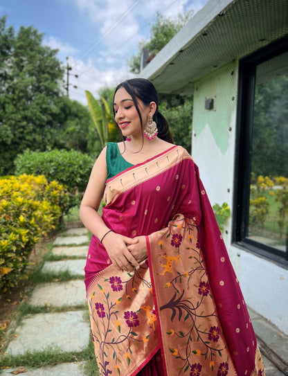 Silk Saree Selection For Party Goddess