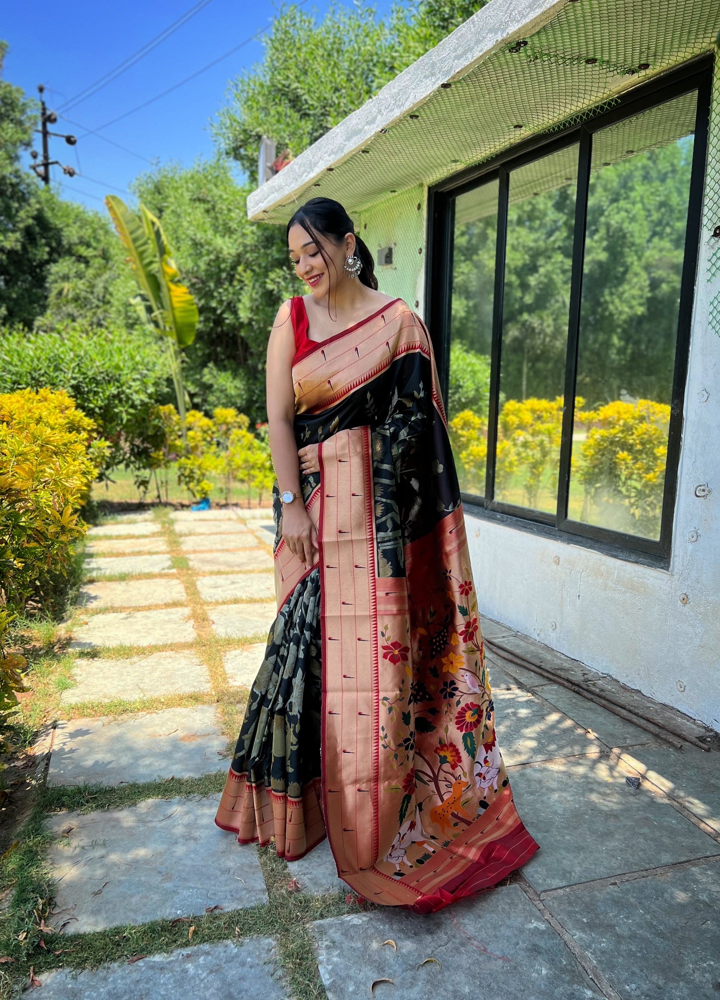 Festive Party Wear Silk Sarees Selection