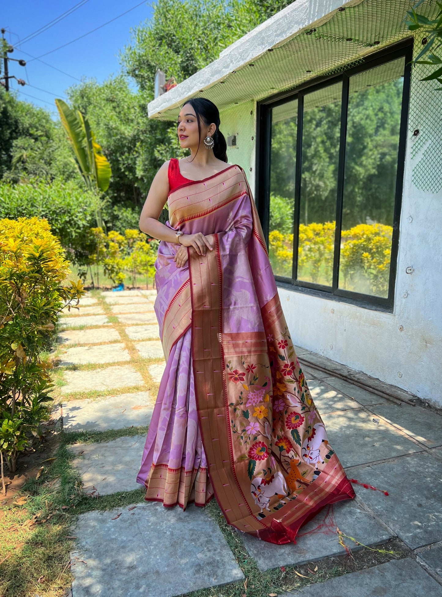 Festive Party Wear Silk Sarees Selection