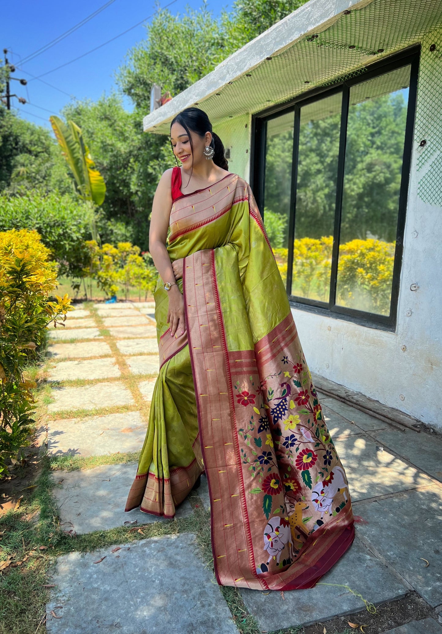 Festive Party Wear Silk Sarees Selection