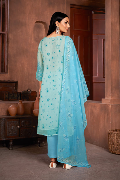 Pure Organza Designer Salwar Kameez