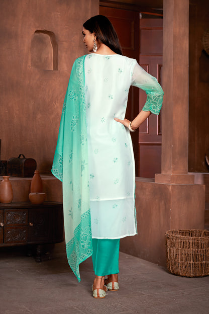 Pure Organza Designer Salwar Kameez