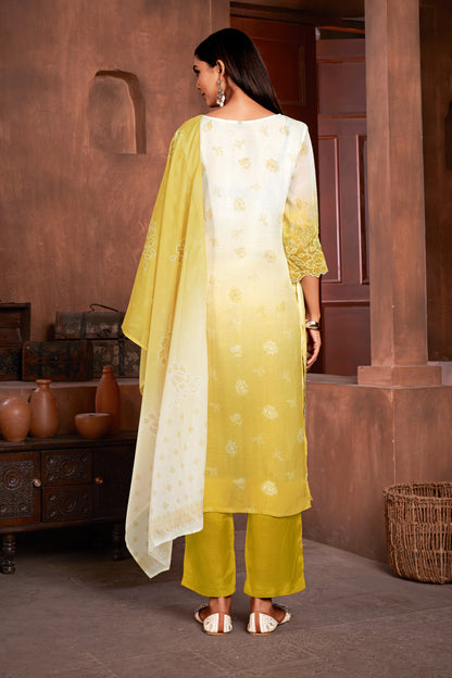 Pure Organza Readymade Kameez Pant