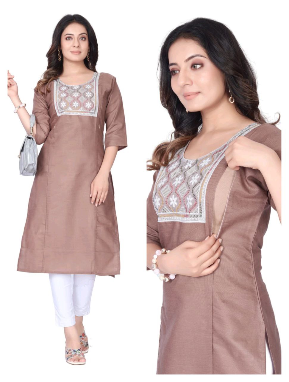 Launching New Maternity Feeding Kurti For Womens