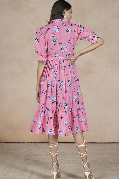 Floral Printed Readymade Maxi Dress