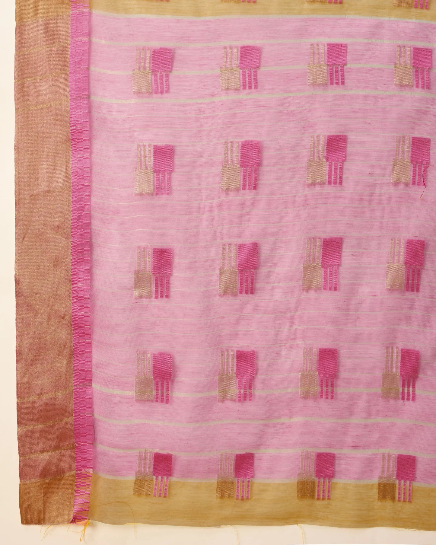 Woven Design Zari Silk Cotton Designer Kota Saree