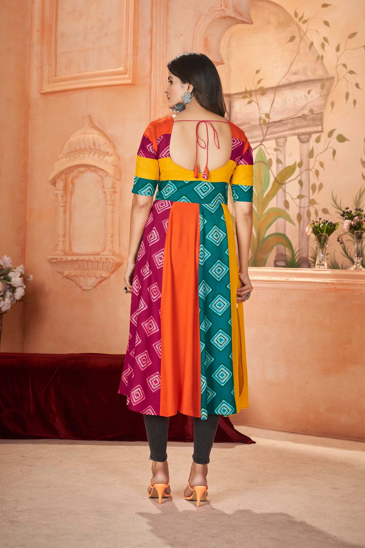 Rayon Casual Kurti with Embroidered